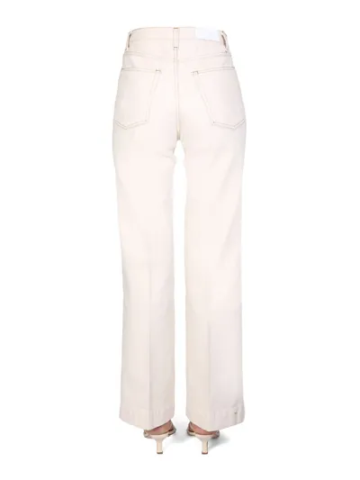 Re/done Women's White Other Materials Jeans