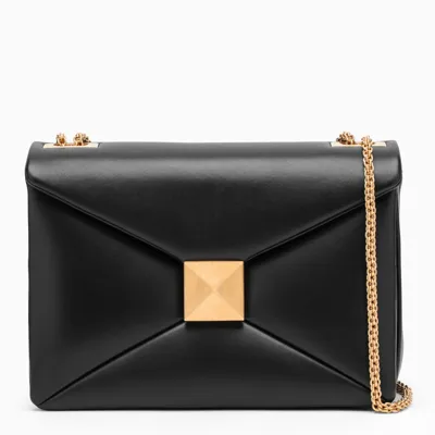 Valentino Garavani Black One Stud Chain Bag