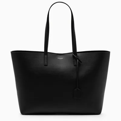 Saint Laurent Black Large Shopping E/w Tote Bag