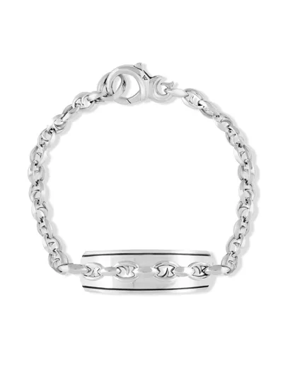 Stephen Webster Polished-plaque Detail Bracelet In Silver