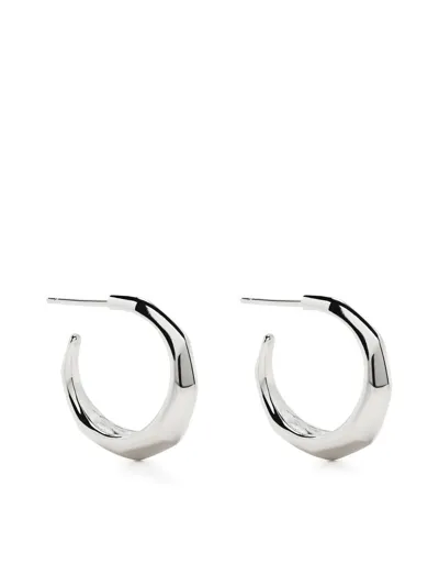 Dinny Hall Thalassa Recycled Silver Hoop Earrings