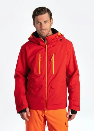 Lole Revelstoke Insulated Jacket In Pompeian Red