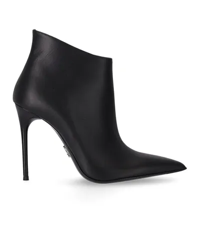 Sergio Levantesi Luna Black Heeled Ankle Boot