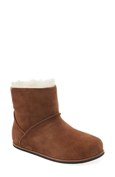 Rag & Bone Bailey Faux Shearling Lined Boot In Chestnut