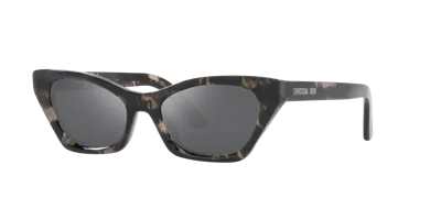 Dior Midnight Oversized Square-frame Tortoiseshell Acetate Sunglasses In Grey