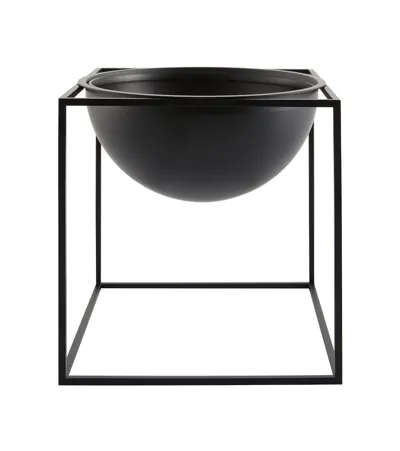 By Lassen Kubus Large Bowl In Black