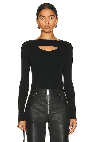 Citizens Of Humanity Dasha Bodysuit In Black