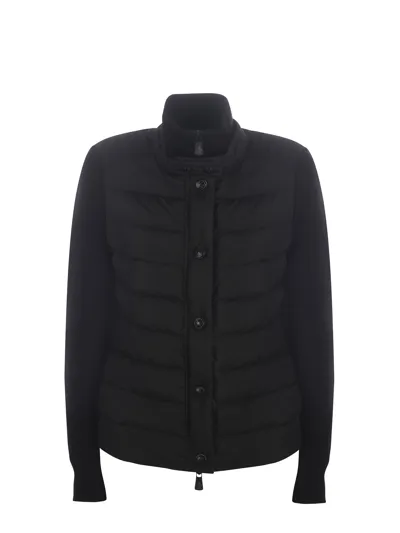 Moncler Cardigan  Grenoble In Nero