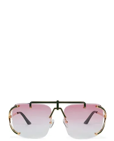 Casablanca Gold, Pink And Green Eyewear