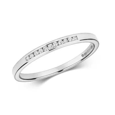 Pre-owned Eternity 0.05ct Diamant  Kanal Ringgrössen J-q