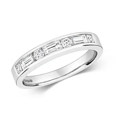 Pre-owned Eternity 0.44ct Diamant  Ring Grössen J-q