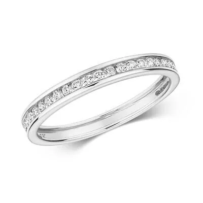 Pre-owned Eternity Diamant Kanal  0.25ct Ringgrössen J-q