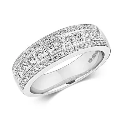 Pre-owned Eternity 1.00ct Diamant  Rand Ringgrössen K-m