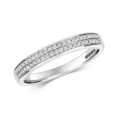 Pre-owned Eternity 0. Diamant  2 Reihen Ringgrössen J-q