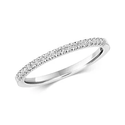 Pre-owned Eternity 0.16 Diamant  Ring Grössen J-q