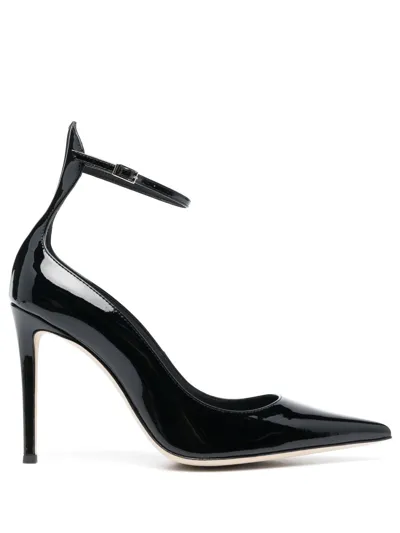 Giuseppe Zanotti Pumps In Black Patent Leather In Schwarz