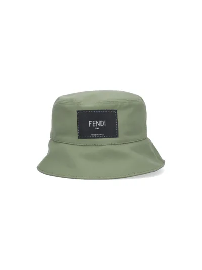 Fendi Bucket Logo Hat