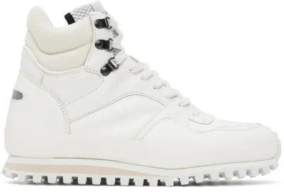 Spalwart White Marathon Snow Sneakers