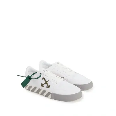 Off-white Baskets Low Vulcanized En Toile De Coton