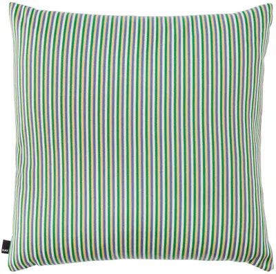 Hay Yellow & Green Ribbon Cushion