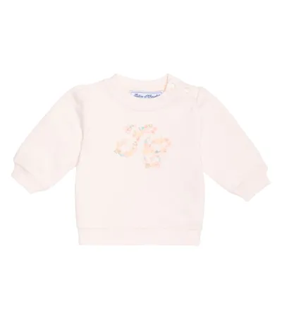 Tartine Et Chocolat Baby Sweatshirt Aus Baumwoll-jersey In Pink