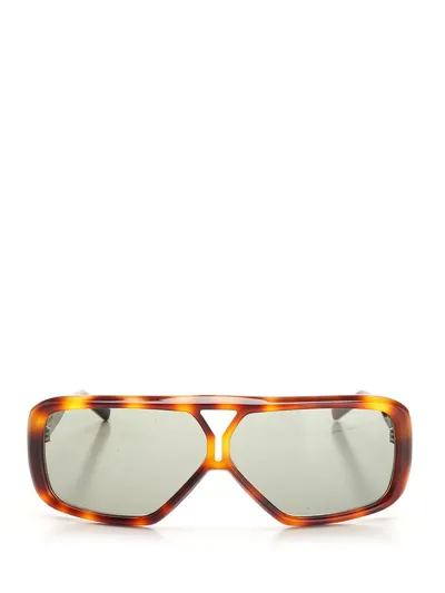 Saint Laurent Eyewear Sl 569 Y Aviator Sunglasses In Multi