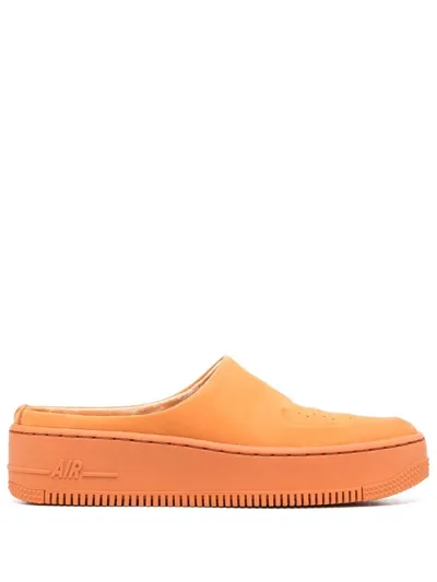 Nike Air Force 1 Lover Xx Slippers In Orange