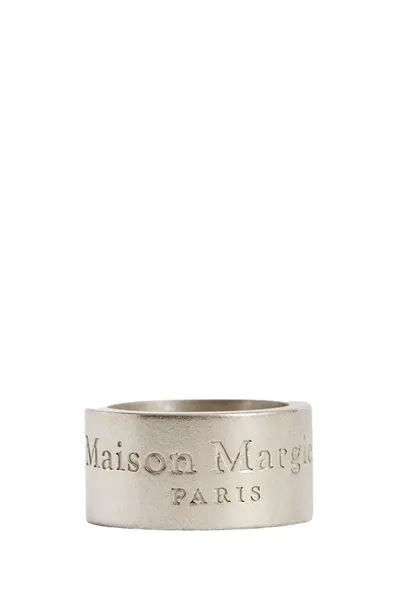 Maison Margiela Logo In Silver