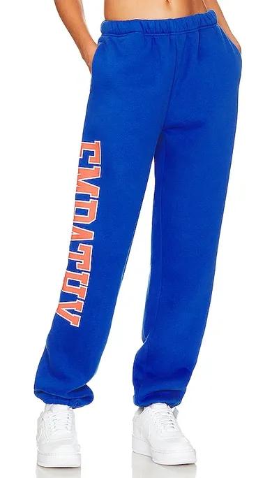 The Mayfair Group Empathy Sweatpants In Cobalt