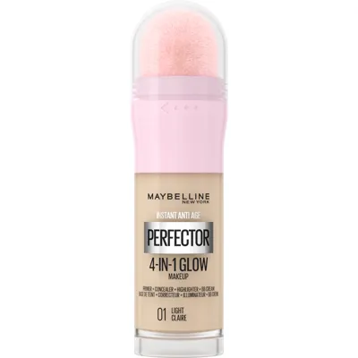 Maybelline Instant Anti Age Perfector 4-in-1 Glow Primer, Concealer, Highlighter, Bb Cream 20ml (various Shades In Light