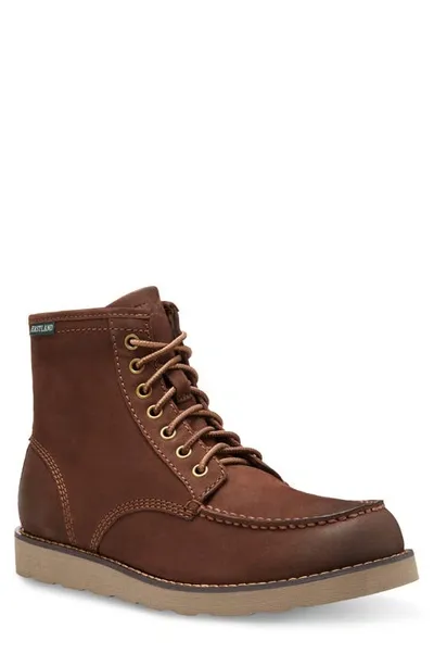 Eastland 'lumber Up' Moc Toe Boot In Brown Nubuck