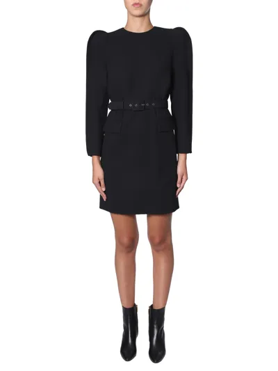 Givenchy Dress With Belt In Black