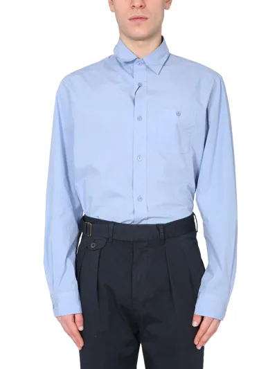 Kenzo Regular Fit Shirt In Azure