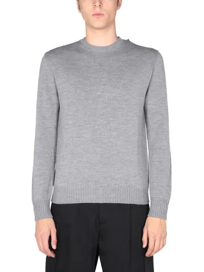 Ballantyne Crew Neck Sweater In Gray