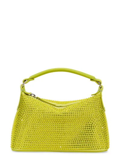 Leonie Hanne X Liu Jo Hobo Rhinestones Bag In Yellow