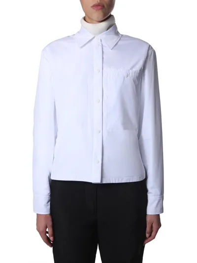 Sportmax Buttoned Rolle Jacket In White