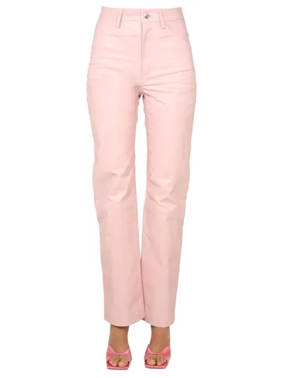 Remain Birger Christensen Crunchy Pants In Pink