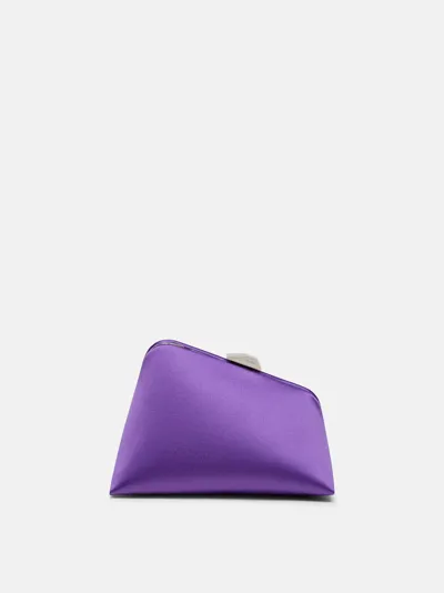 Attico Mini Clutch ''midnght'' Violet