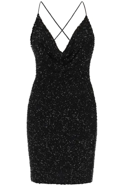 Retroféte Black Mich Mini Dress