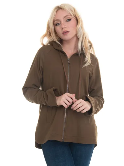 Seventy Sweatshirt With Zip Castagna  Woman