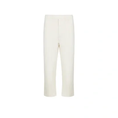 Prada Cotton Bermudas In White