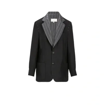 Maison Margiela Veste Tailleur En Lin