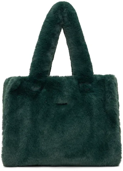 Stand Studio Green Liz Tote In 59700 Moss Green