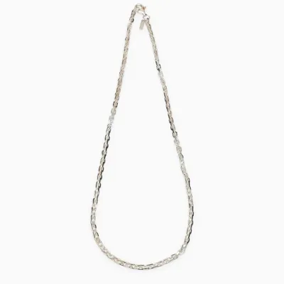 Hatton Labs Silver Chain Necklace In Metal