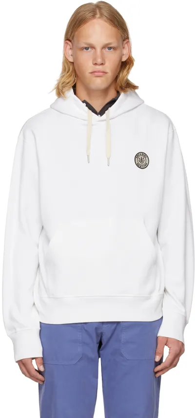 Rag & Bone White Dagger Hoodie