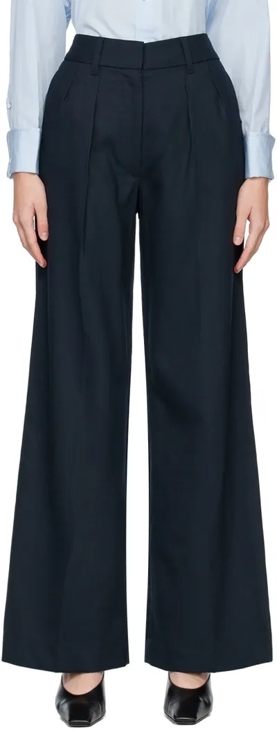 Rag & Bone Bailey Smocked Wide-leg Pants In Salute