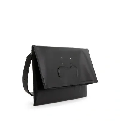 Maison Margiela Sac Bandoulière Porte-documents In Black