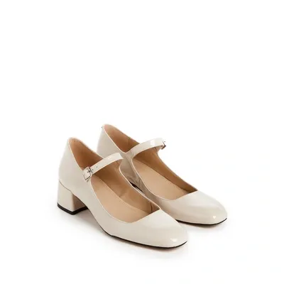 Souliers Martinez Sandales Fuencarral En Cuir Verni