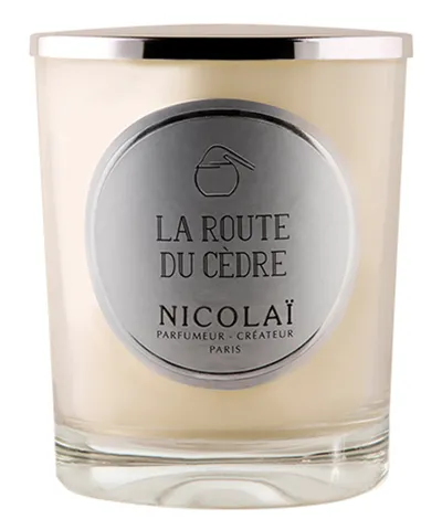 Nicolai La Route Du Cèdre Candle In White