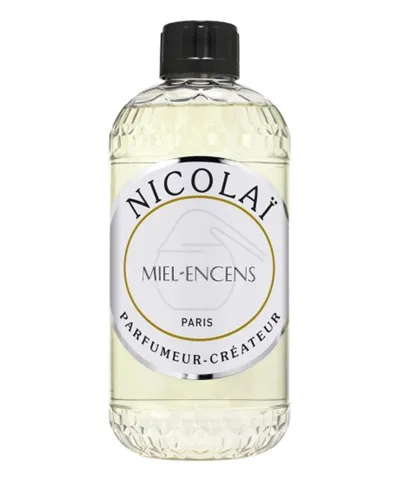 Nicolai Miel Encens Lamp Refill 500 ml In White